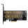 Kontroler Axagon PCIE NVME+SATA M.2 ADAPTER